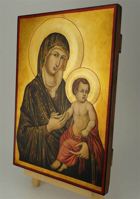 Madonna And Child Icon Simone Martini Blessedmart