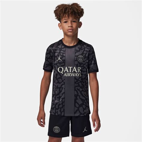 Camisa Nike Paris Saint Germain III 2023 24 Torcedor Pro Infantil