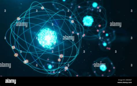 Modelo de átomo abstracta Atom es el menor nivel de la materia que