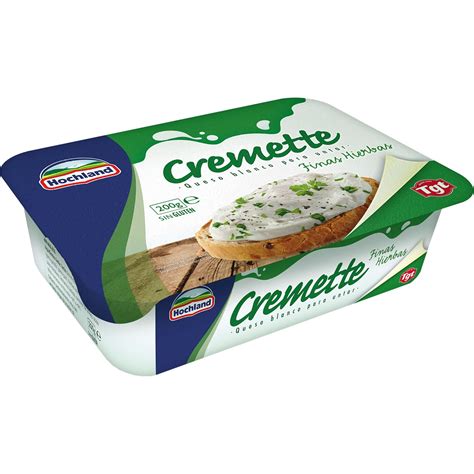 Queso Blanco Para Untar A Las Finas Hierbas Tarrina 200 G CREMETTE