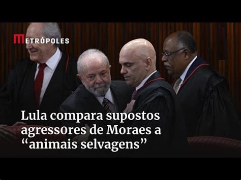 Lula Compara Supostos Agress Res De Moraes A Animais Selvagens Youtube