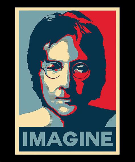 John Lennon Imagine Digital Art By Nuriza Samberta Fine Art America