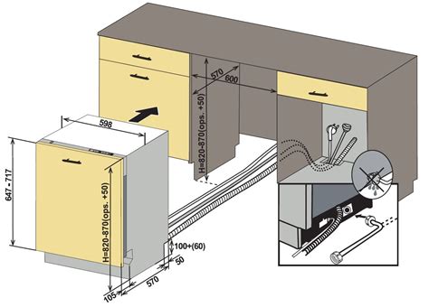 Geschirrsp Ler Einbau Sp Lmaschine Vollintegriert Aquastop Cm