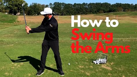 How To Actually Swing The Arms In The Golf Swing Youtube