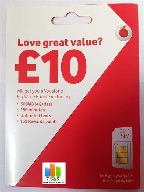 Vodafone Pay As You Go Nano Sim Card Amazon Co Uk Electronics Photo