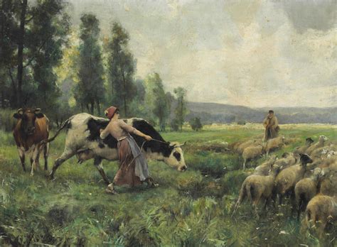 Julien Dupré French 1851 1910 Country Life Christies