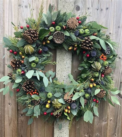 Luxury Christmas Wreath Fresh And Hand Made Homemade Christmas