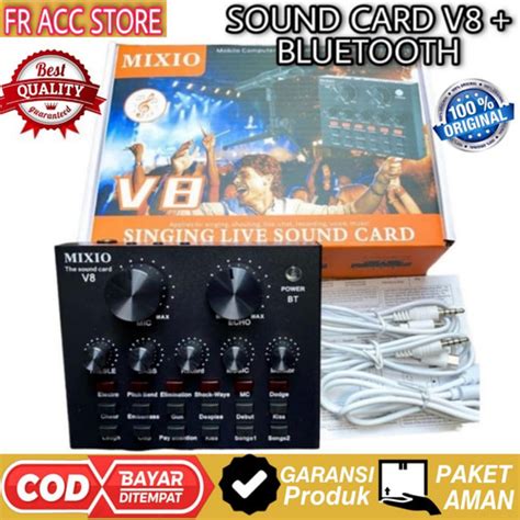 Jual Soundcard V Mixer V Sound Card V Mixer Audio Usb External