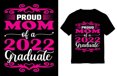 Mom T Shirt Design Proud Mom Of A 2022 Graphic By Mohsin Uddin