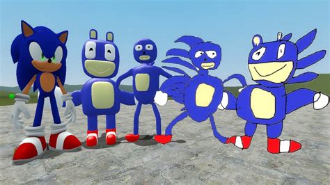 ALL NEW 3D SANIC CLONES MEMES In Garry S Mod YouTube