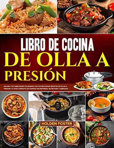 Amazon Libro de Cocina de Olla a Presión Mejora tus Habilidades