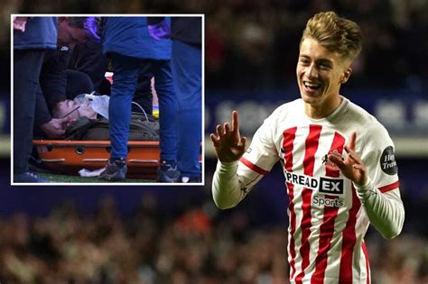 Sunderland star Jack Clarke was rushed to hospital after collapsing in ...