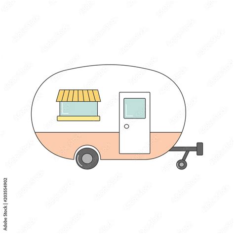 Rv Trailer Cartoon