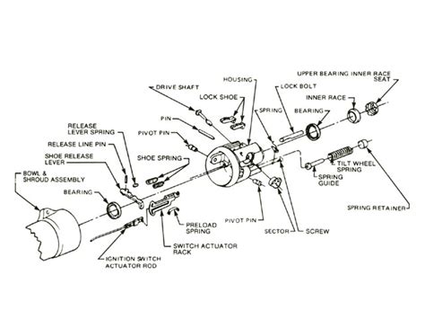 71 Chevy C10 Steering Column Diagram 1970 Chevy Truck Steeri