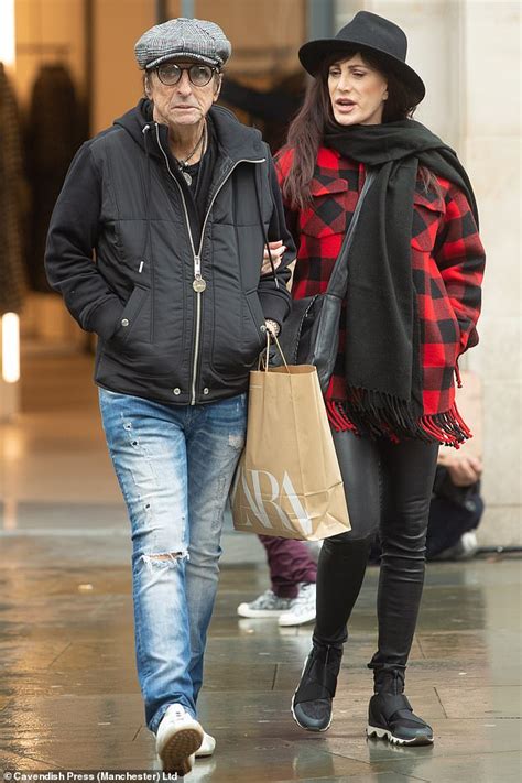 Alice Cooper 71 Goes Shopping In London With Wife Sheryl Goddard 61