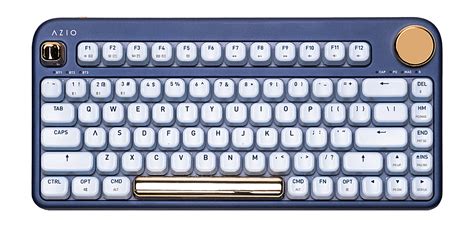 Best Buy Azio Izo Wireless Mechanical Blue Clicky Switch Keyboard Blue