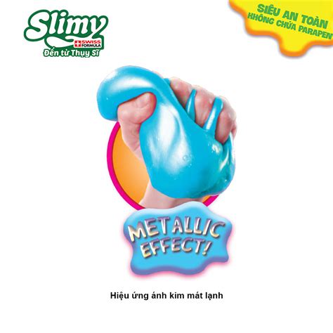 Hũ slime khổng lồ 800gr Xanh Da Trời