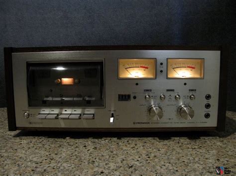 Beautiful Vintage Pioneer Ct F8282 Cassette Tape Deck W Wood Cabinet Photo 1714573 Us Audio Mart