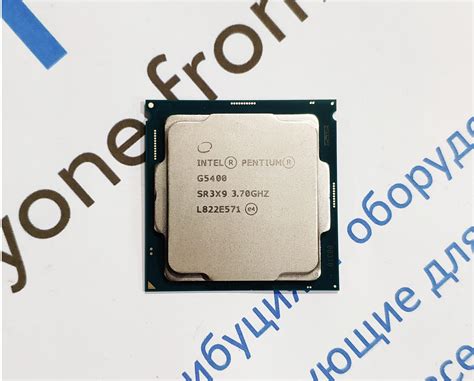 Процессор Intel Pentium Gold G5400 3 7 Ghz 2core Lga1151