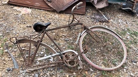 Using Simple Tools We Have A Project To Restore Antique Bicycles And