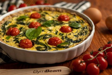 Fitness Recept Spen Tos Quiche Francia S S Pite Gymbeam Blog