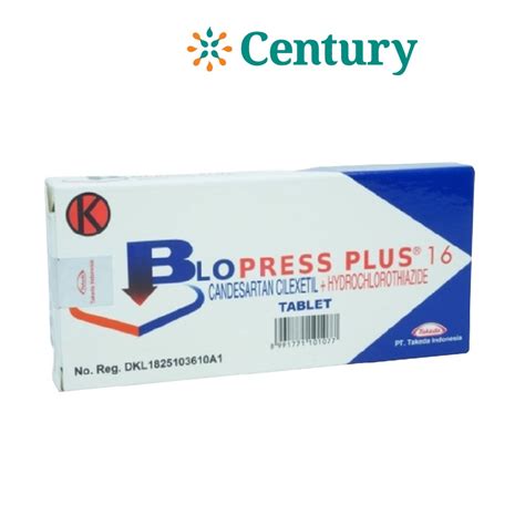 Jual Blopress Plus Mg Strip Tablet Candesartan Hct