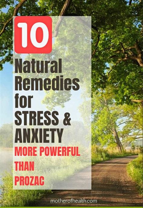 10 Natural Remedies For Stress And Anxiety More Powerful Than Prozac