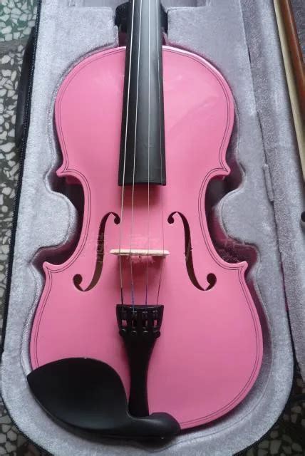 Pink High Quality Violin Violin Handcraft Violino Musical