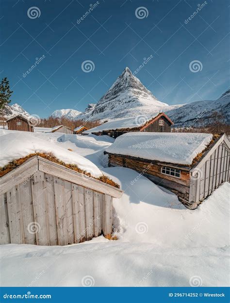 The Innerdalen Valley In Norway Stock Photo Image Of Range Hytte