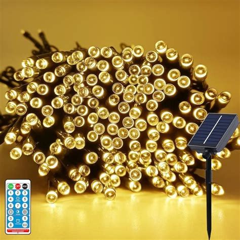 Guirlande Lumineuse Exterieure Solaire M Leds Guirlande Solaire