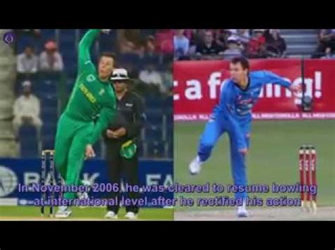 Top Bowlers Banned For Illegal Bowling Action Youtube