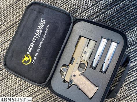 Armslist For Sale Nighthawk Custom Sandhawk 9mm