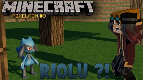 ACHAMOS UM RIOLU Pixelmon 8 Minecraft YouTube