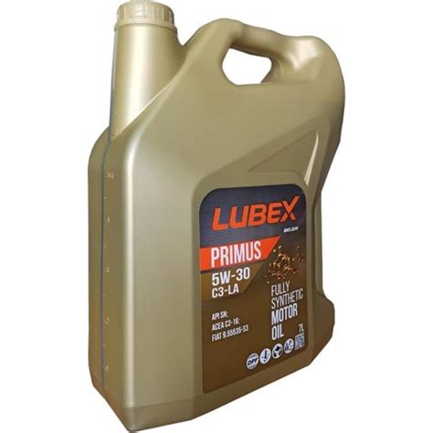 Lubex Primus 5W 30 C3 LA 7 Litre Motor Yağı Üretim Yılı Fiyatı