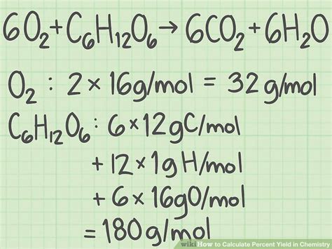 How To Calculate Percent Yield In Chemistry 15 Steps