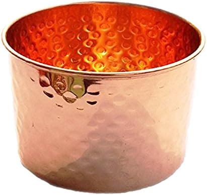 Parijat Handicraft Premium Quality Medium Copper Decorative Bowl