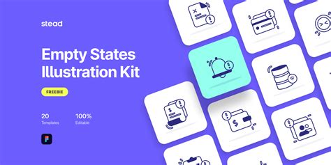 Empty States Illustrations Figma