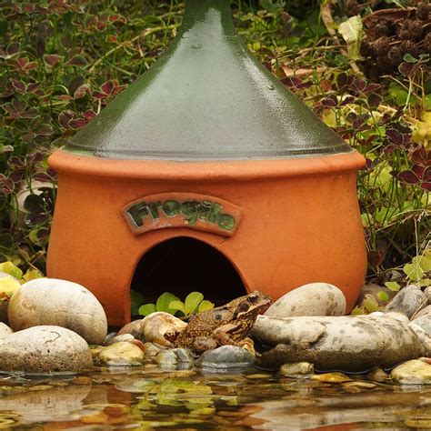 Toad Abode A Home For Frogs And Toads Frog Habitat Toad House