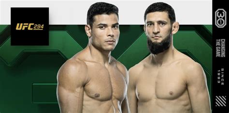 Ufc Draws Paulo Costa Vs Khamzat Chimaev Mmaweekly Ufc And