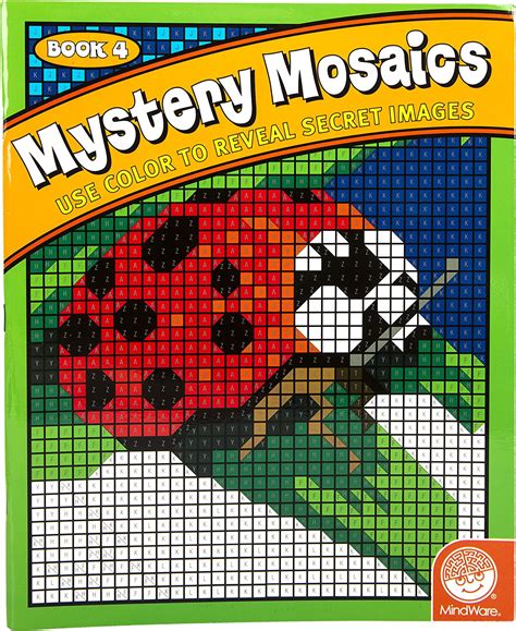 Mindware Mystery Mosaics Book 4 Colouring Book Mosaics Amazon Canada