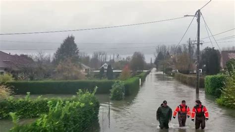 Inondations Dans Le Pas De Calais La Tr S Lente D Crue De La Canche