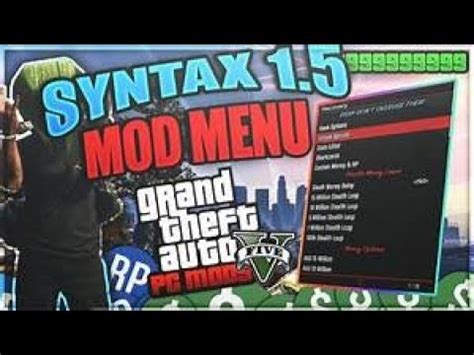 TUTO INSTALLER UN MOD MENU SUR GTA 5 ONLINE PC 1 50 YouTube