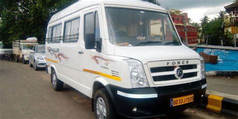 Hire Seater Ac Tempo Traveller In Odisha Book Tempo Traveller Cabs