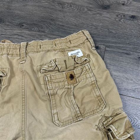 Vintage Abercrombie Fitch Baggy Cargo Shorts Mens Gem