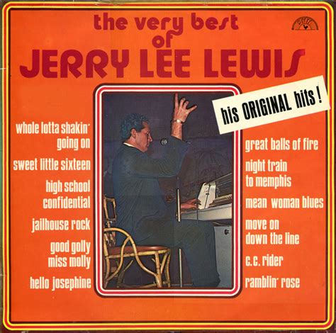 Lp Jerry Lee Lewis The Very Best Of Jerry Lee Lewis Simply Listening