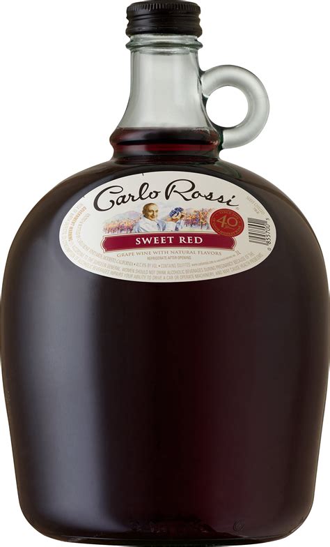 Carlo Rossi Sweet Red Wine L Bottle Walmart