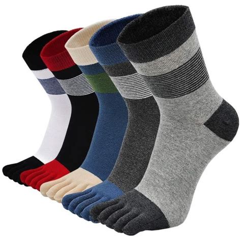 Chaussettes Avec Orteils Homme Chaussettes Doigts De Pied S Par S