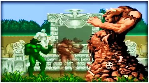 Altered Beast All Bosses Sega Genesis Mega Drive Youtube