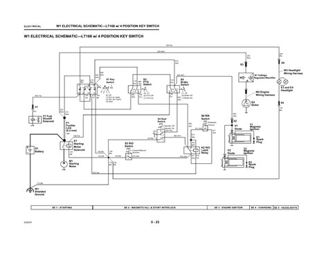 John Deere Lawn Tractor Lt155 Wiring Diagram Wiring Draw And Schematic