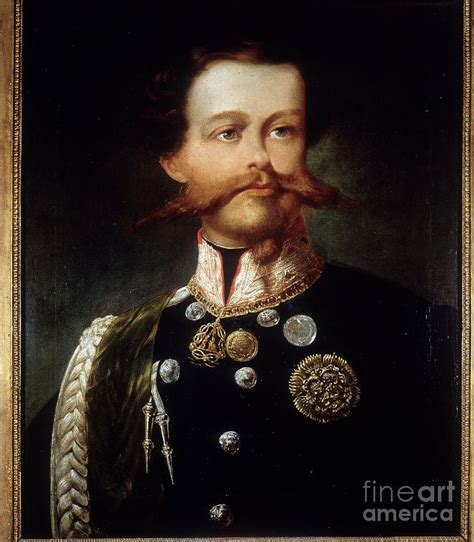 Portrait Of Victor Emmanuel Ii Painting By Gerolamo Induno Fine Art